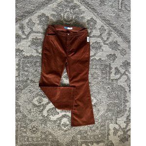 Womens Plus Size 18 Old Navy Higher High Rise Flare Corduroy Pants